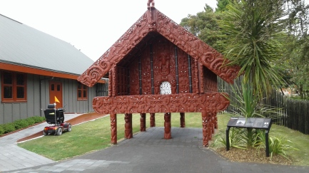 Pataka at Te Puia- for tribal food /treasures storage
